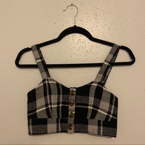 American eagle cropped tank